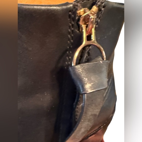 & Other Stories EUC EUR 38 US 8 Black Leather Pointed Toe Ankle Boots (SH010) - Picture 8 of 10